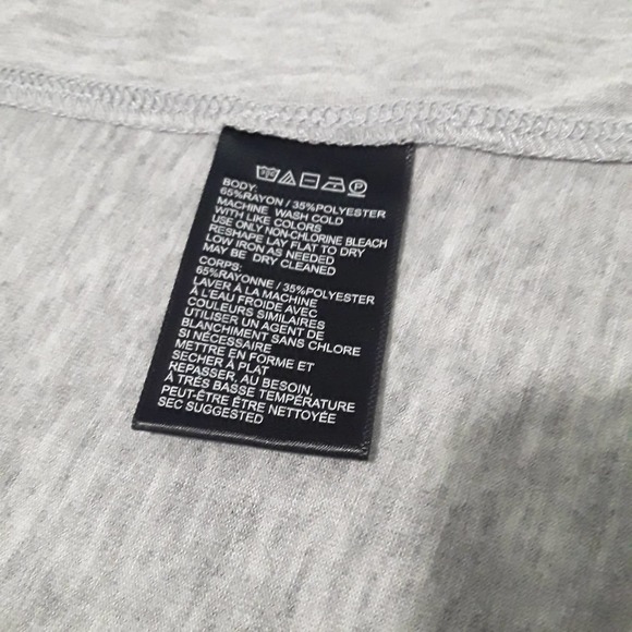 BDG Gray T-Shirt Tunic/Dress S/P - Picture 5 of 6